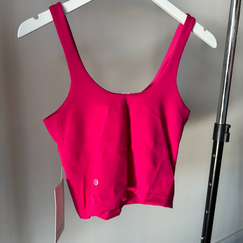 NWT Lululemon Glow Up Tank, Hot Pink - Picture 4 of 7